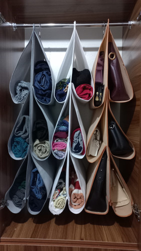 آویز نظم دهنده کیف و کفش داخل کمد