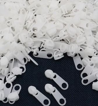 سر زیپ پلاستیکی نمره 3 سفید