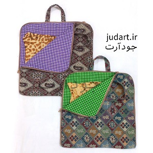 کیف خرید نان و سبزی پارچه ای زیب دار | کیسه خرید پارچه ای نان