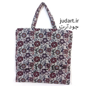 کیسه نان و سبزی پارچه ای سفره شو | کیف خرید نان پارچه ای جاجیم