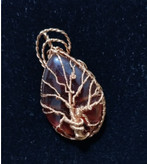 گردنبند عقیق سرخ